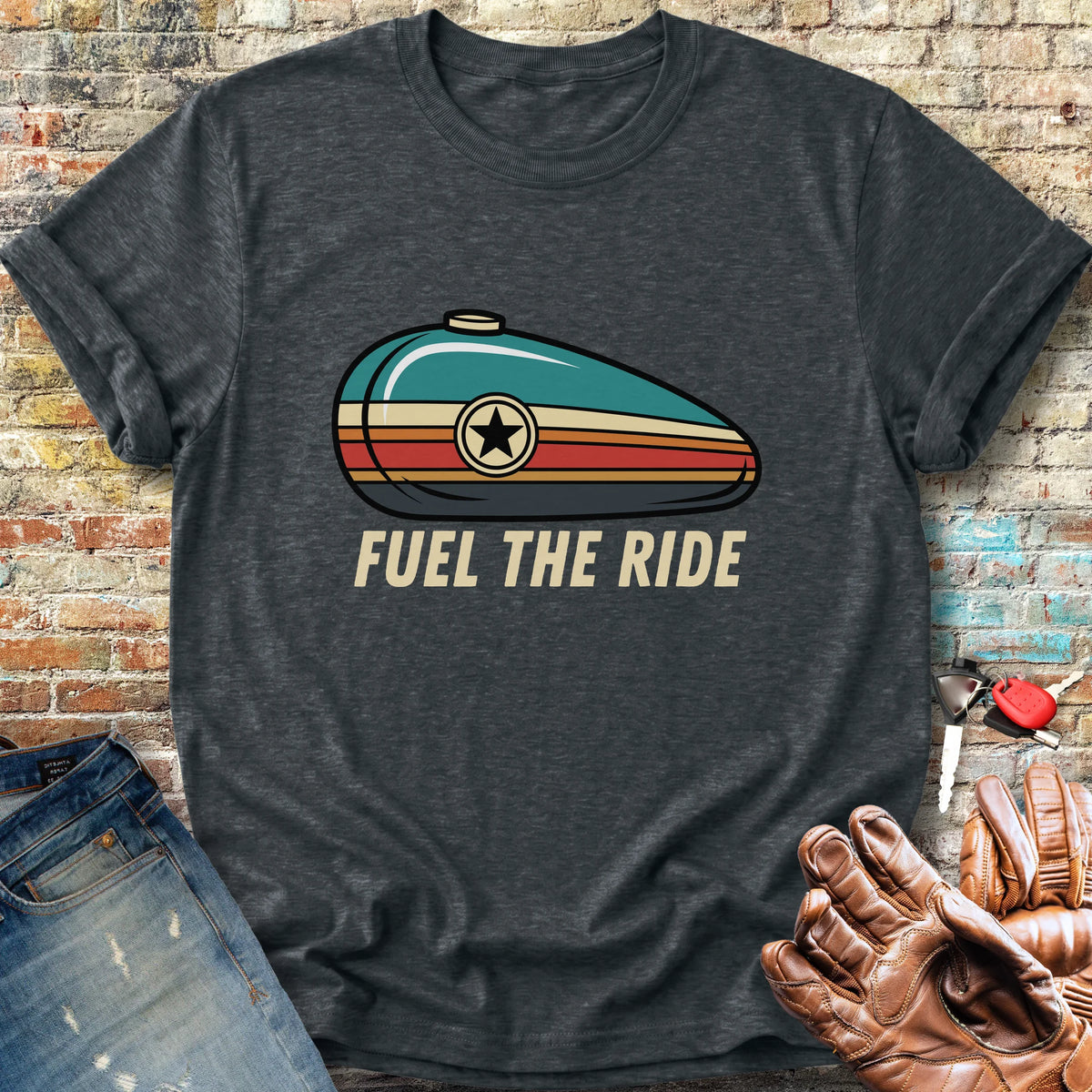 Fuel The Ride Classic T-Shirt - Dark Heather