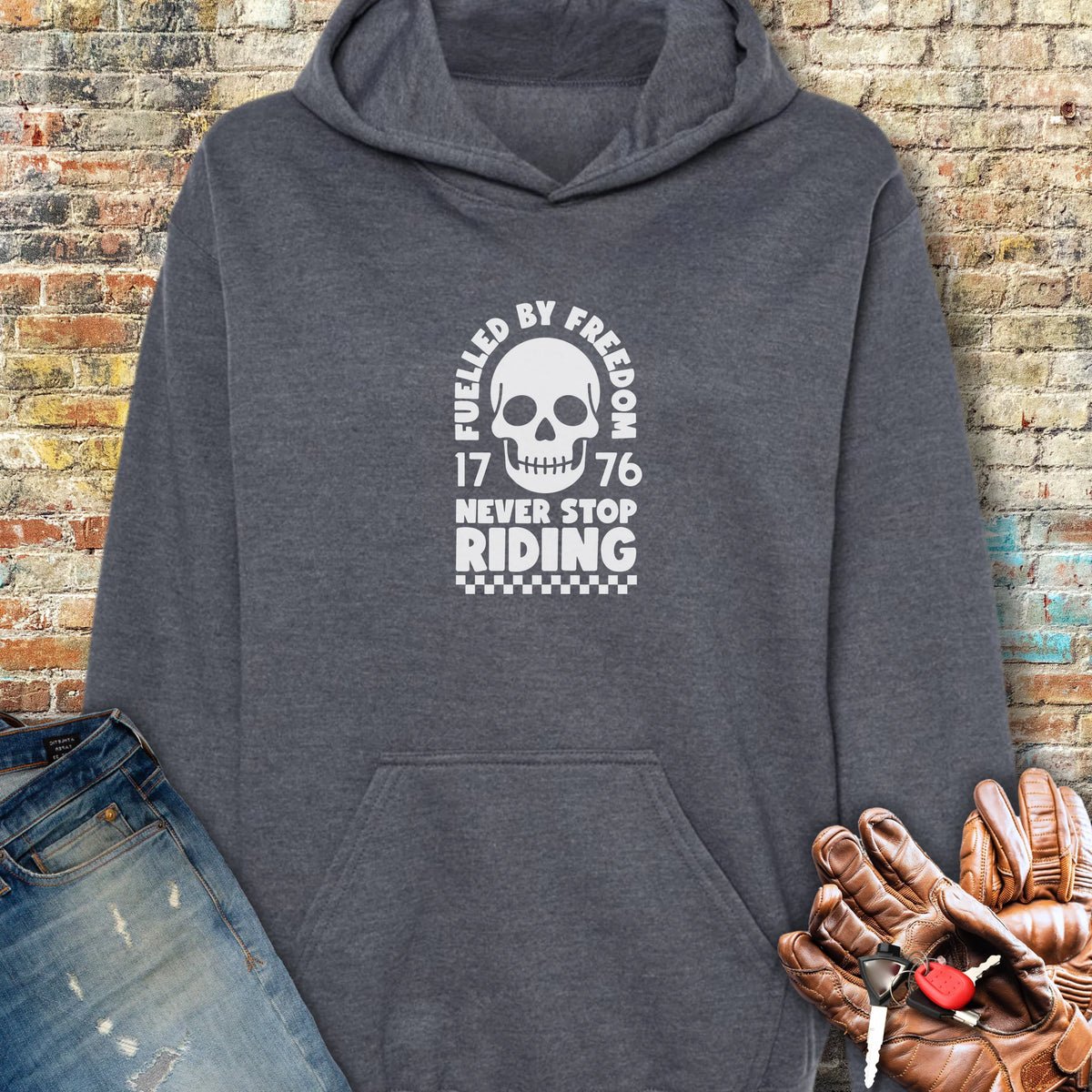Fuelled 250 Hoodie - Dark Heather