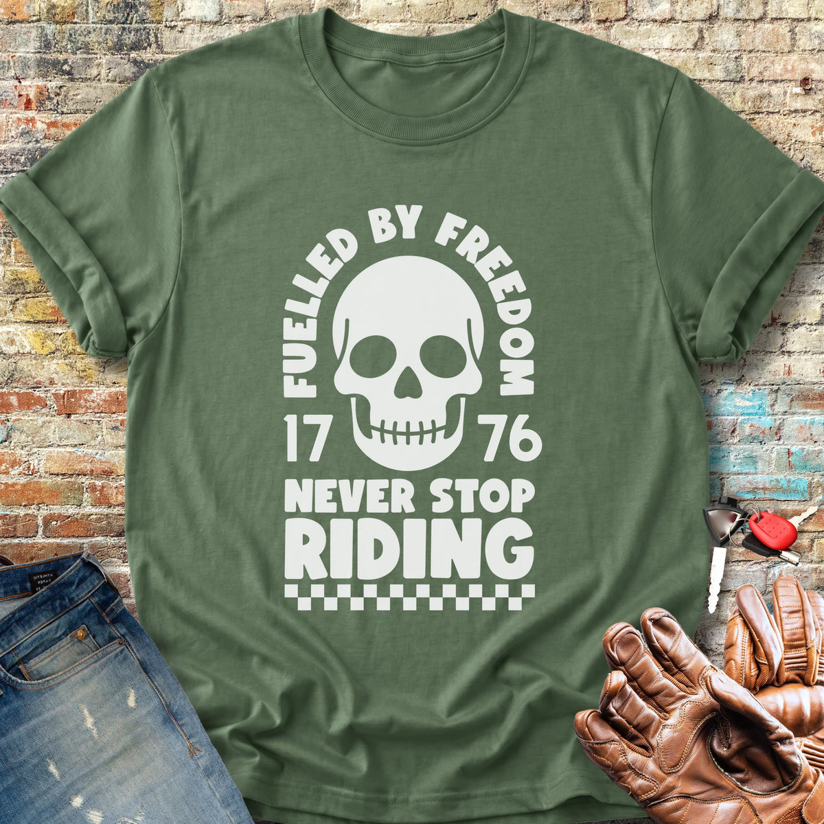 Fuelled 250 Classic T-Shirt - Military Green