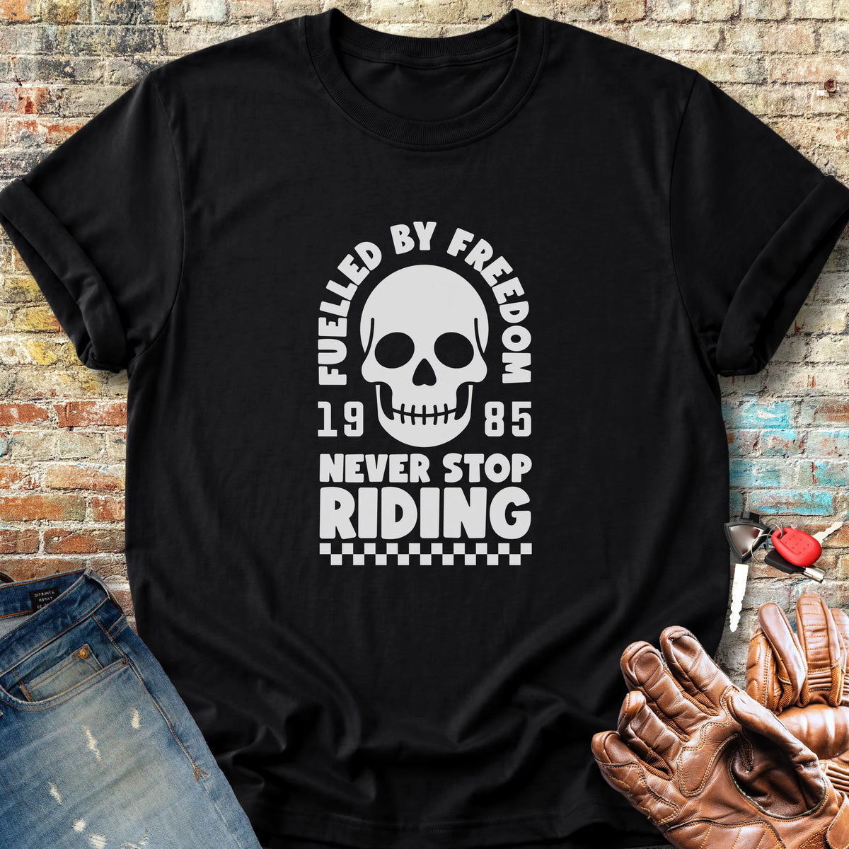 Fuelled By Freedom Classic T-Shirt - Black