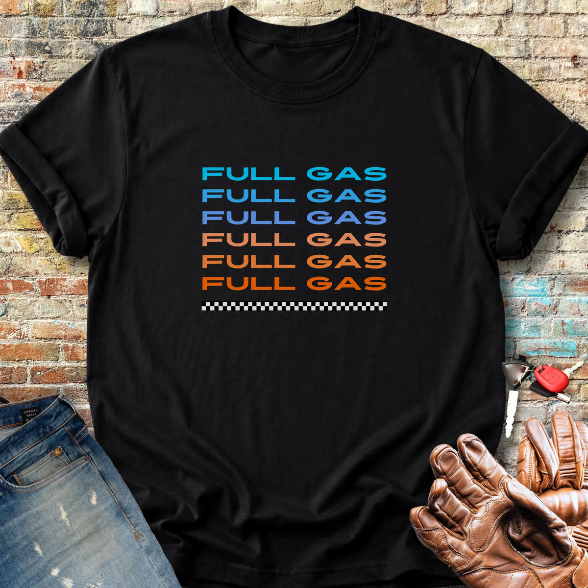 Full Gas Full Gas Classic T-Shirt - Black