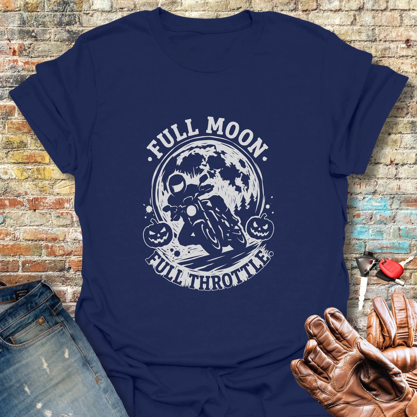 Full Moon T-Shirt - Navy