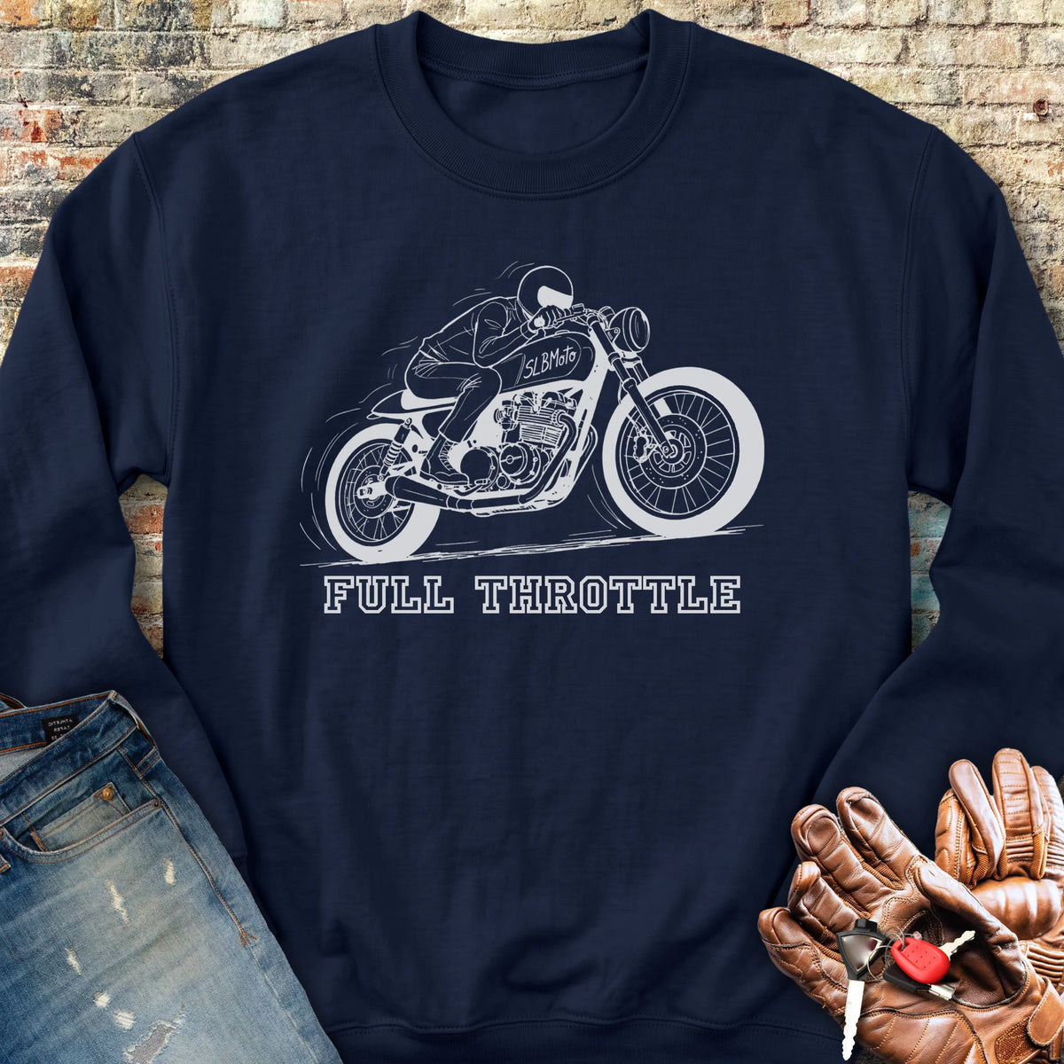 Full Throttle Sweatshirt - Navy