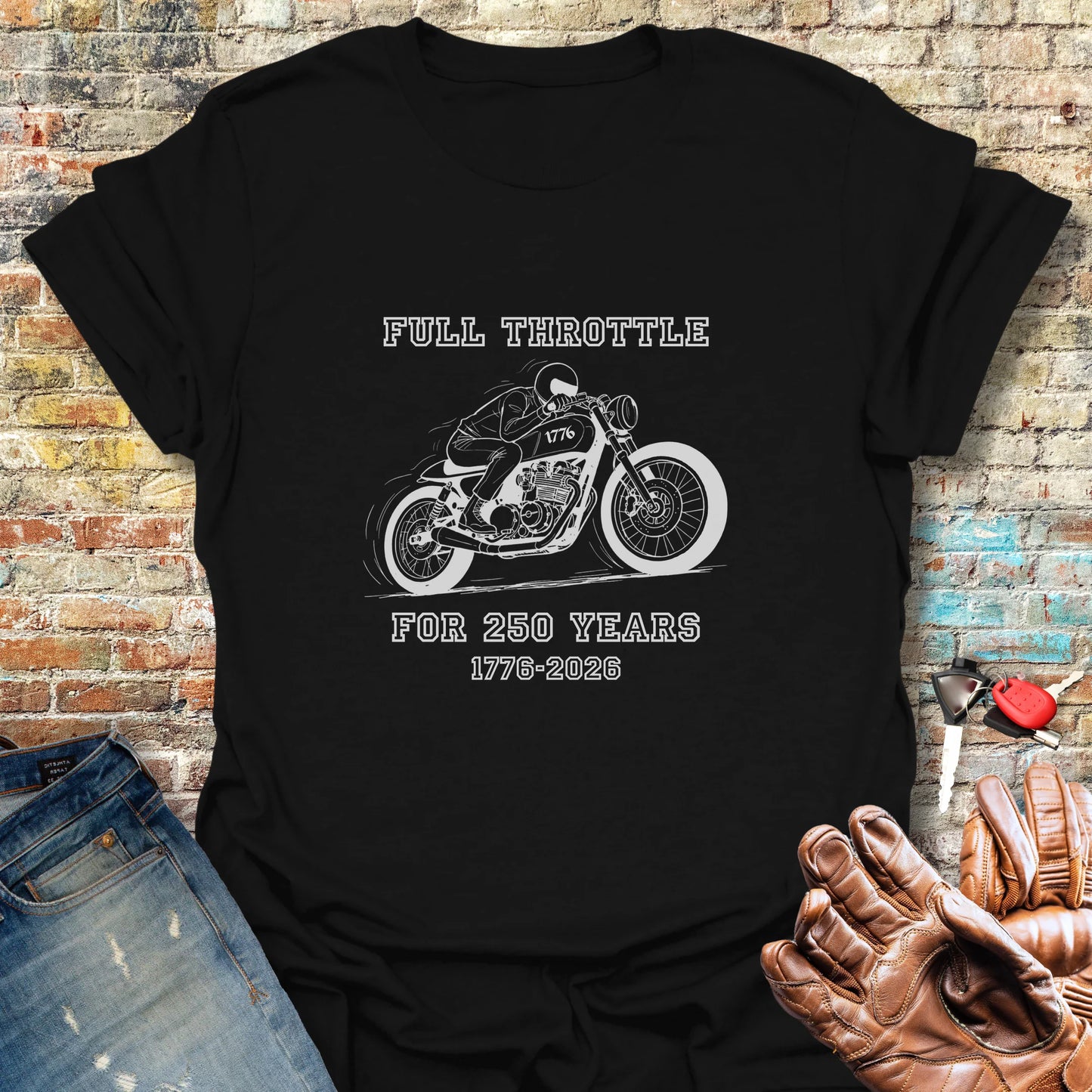 Full Throttle 250 T-Shirt - Black
