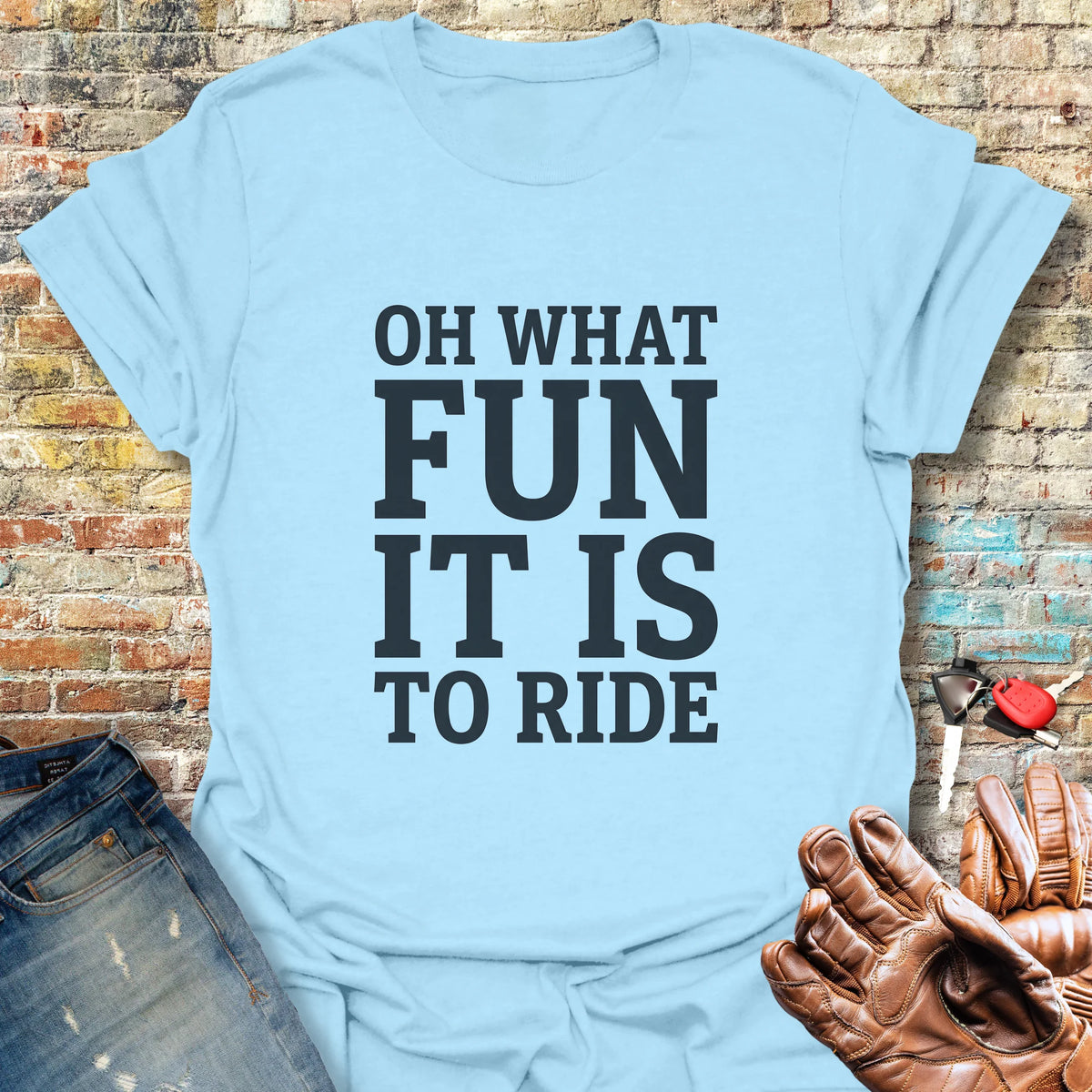 Fun Ride Softstyle T-Shirt - Light Blue