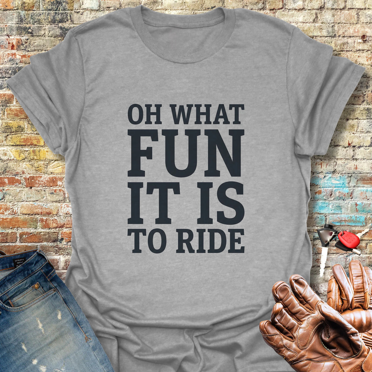 Fun Ride Softstyle T-Shirt - Sport Grey