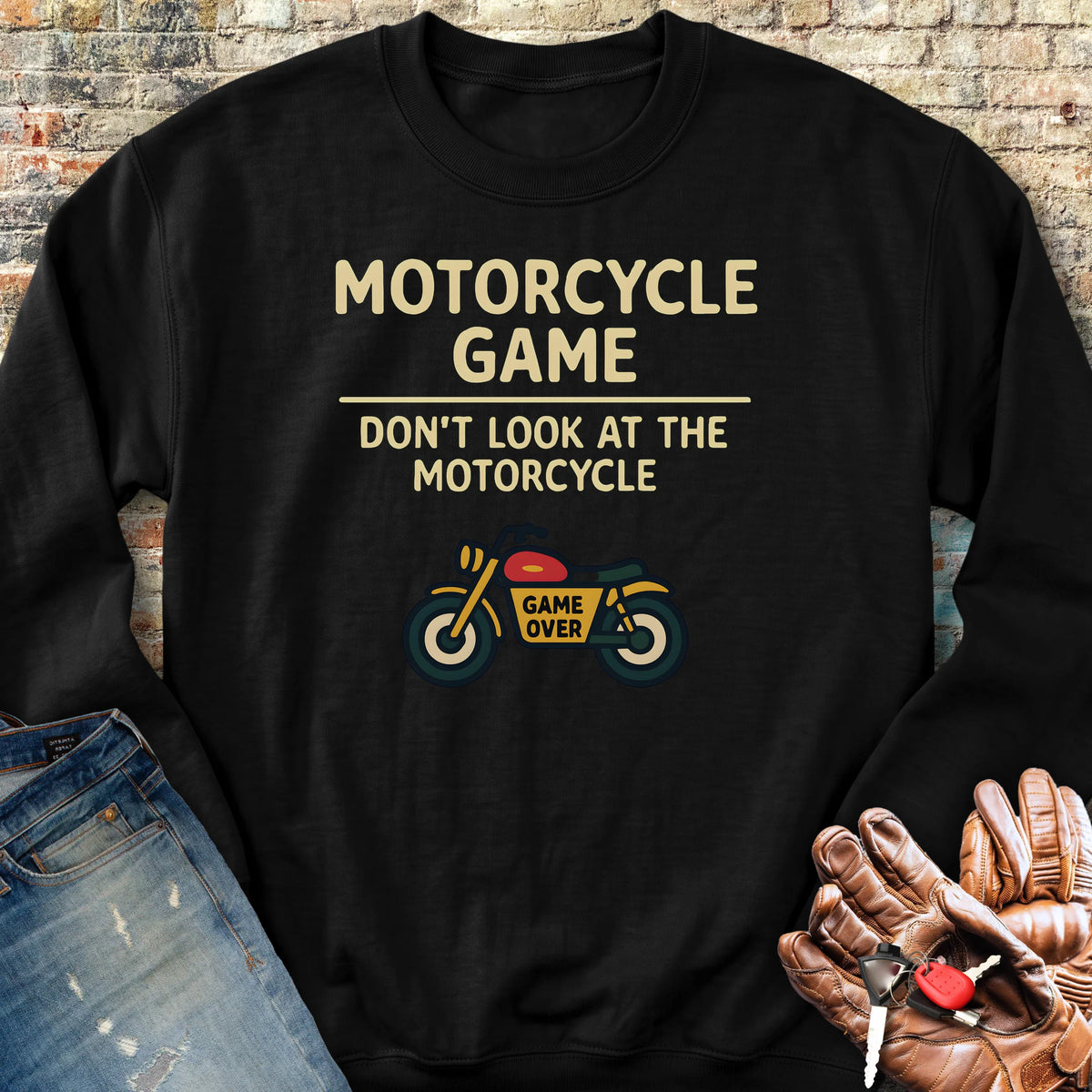 Game Over Sweatshirt - Black