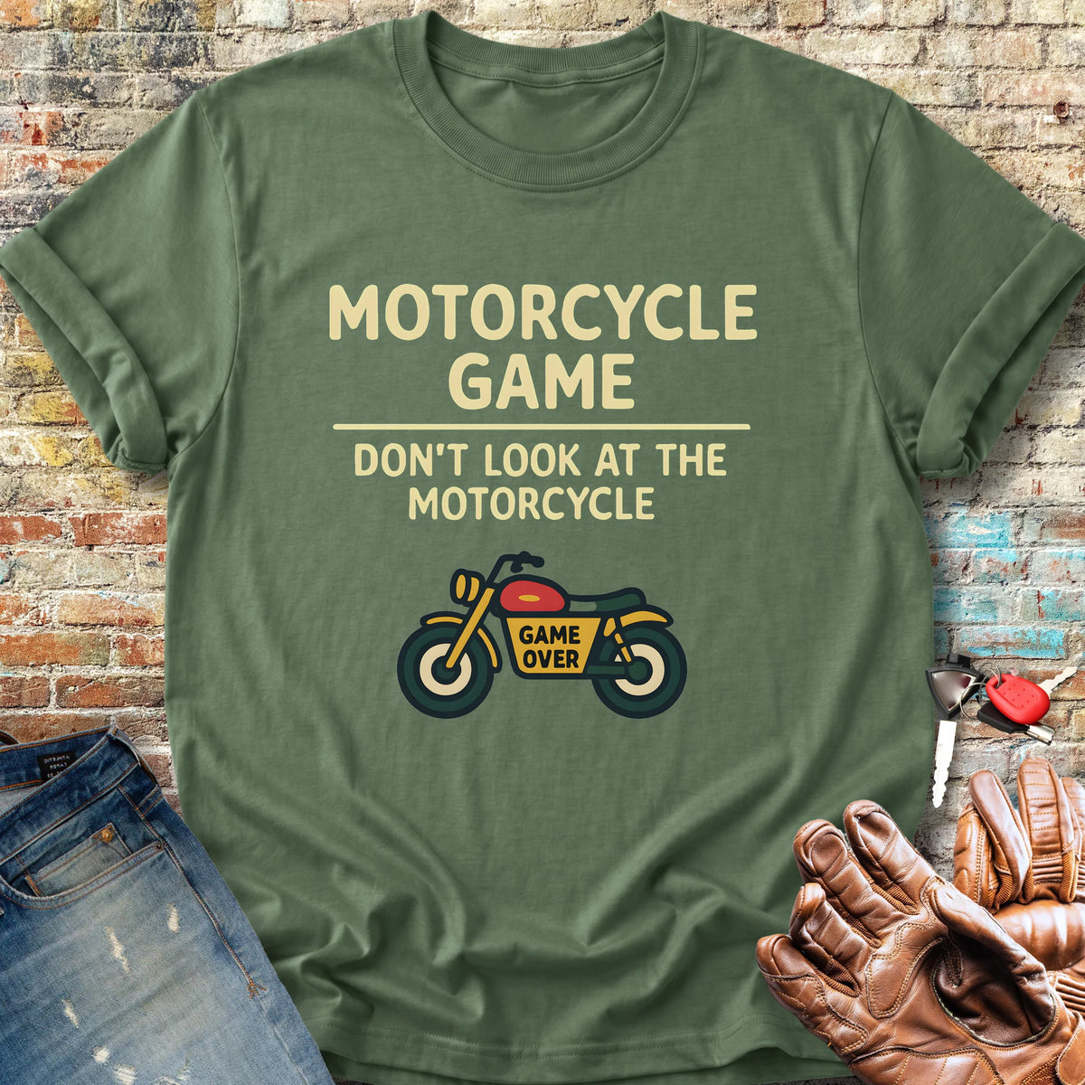 Game Over Classic T-Shirt - Military Green