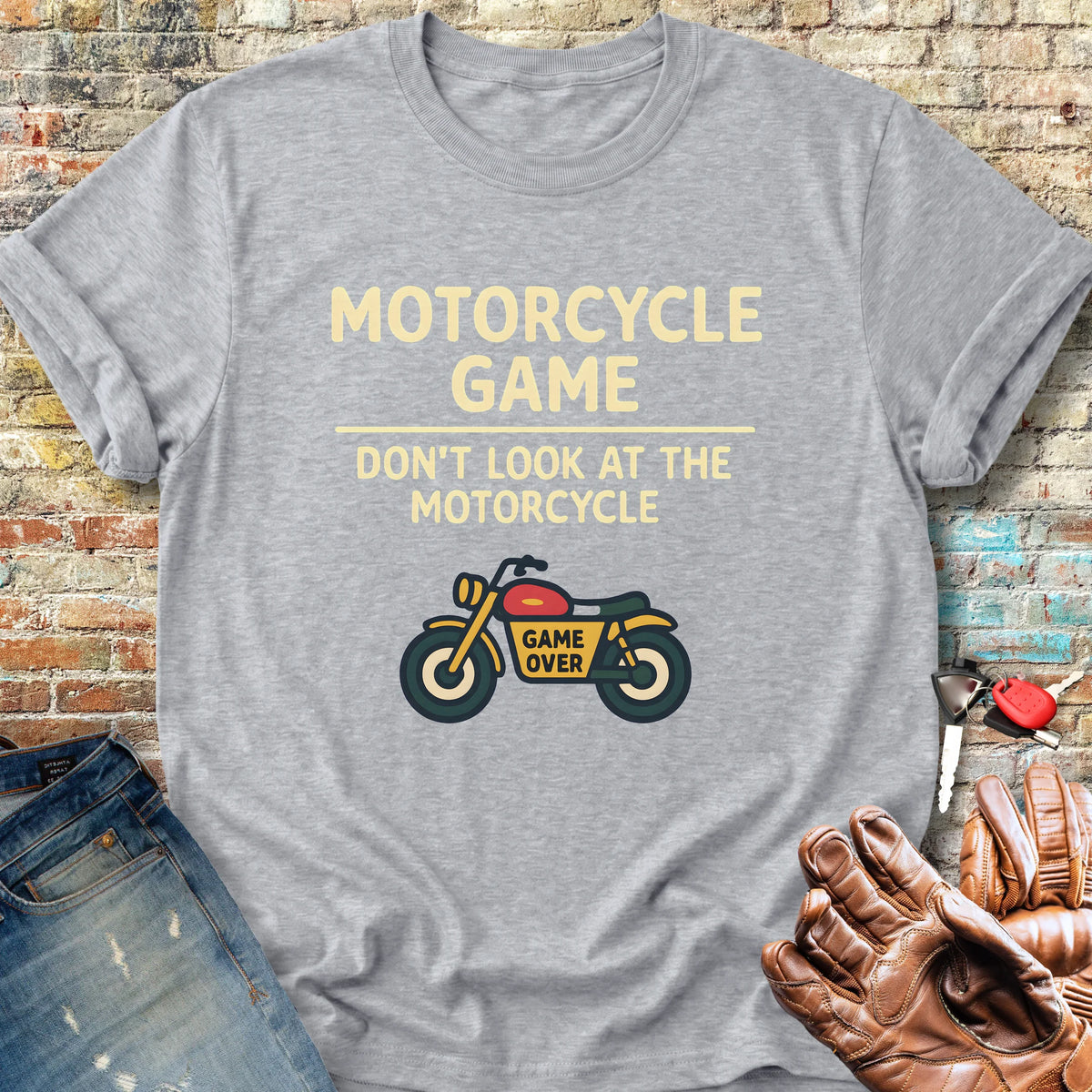 Game Over Classic T-Shirt - Sport Grey