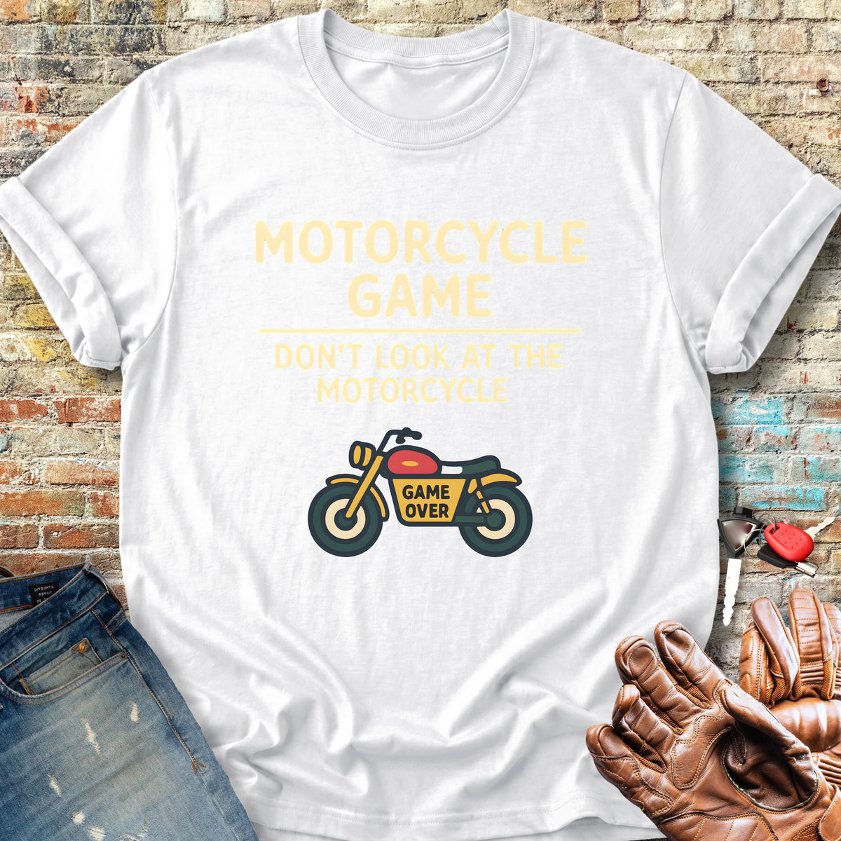 Game Over Classic T-Shirt - White