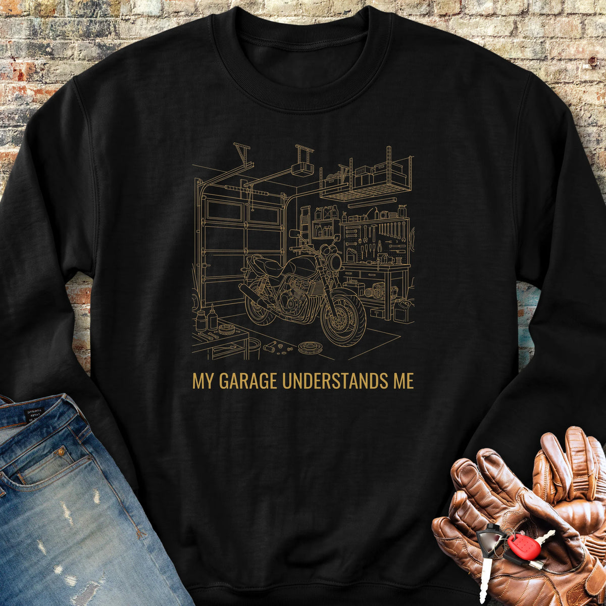 Garage Confessional Sweatshirt - Black