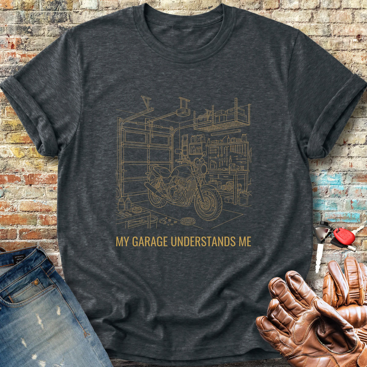 Garage Confessional Classic T-Shirt - Dark Heather