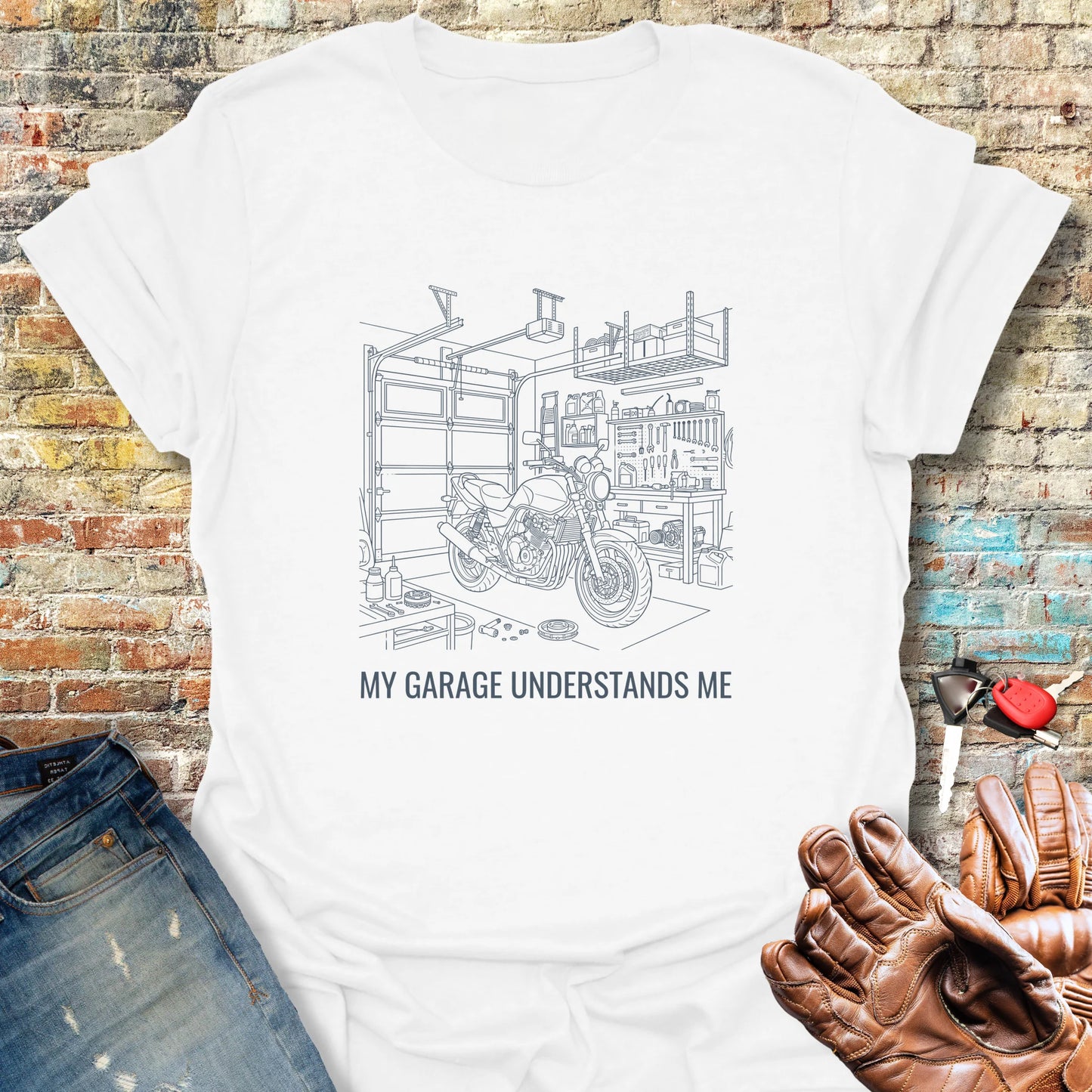 Garage Confessional T-Shirt - White