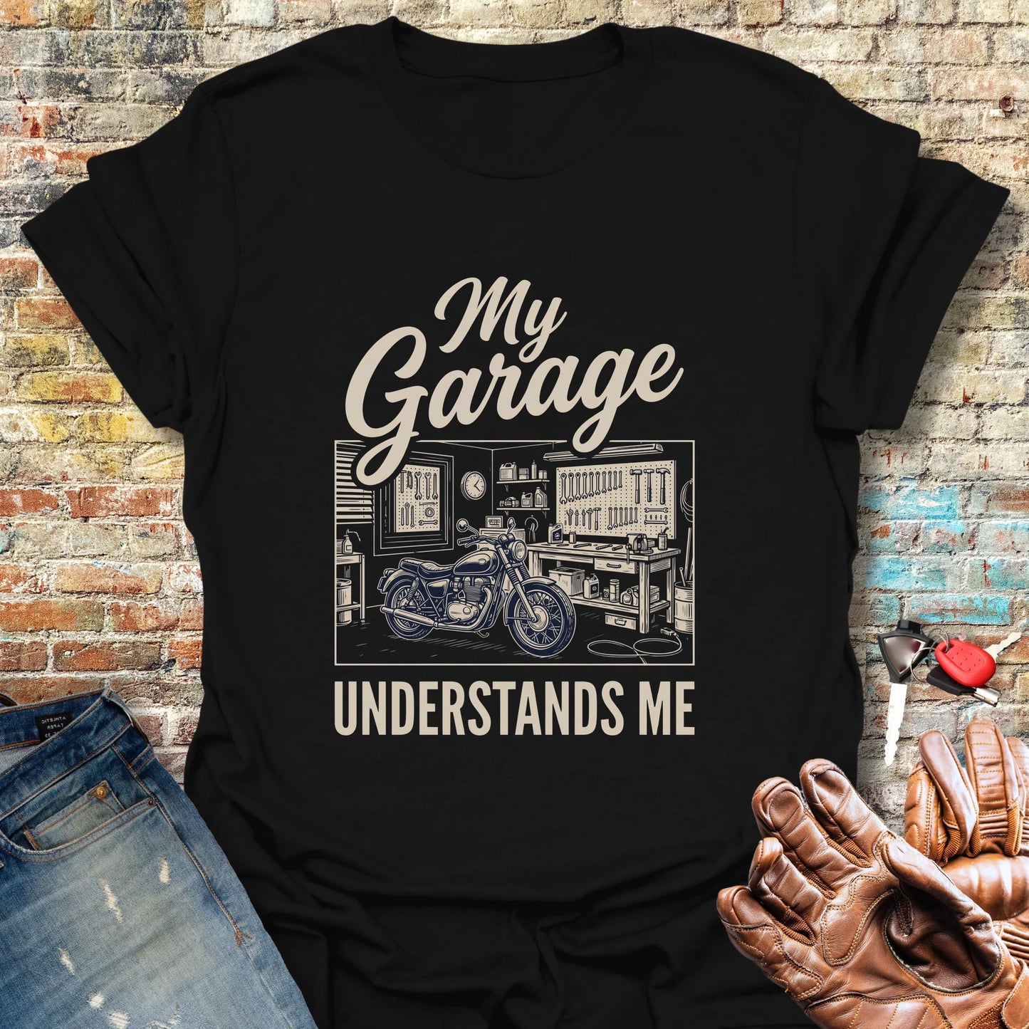 Garage Understanding T-Shirt - Black