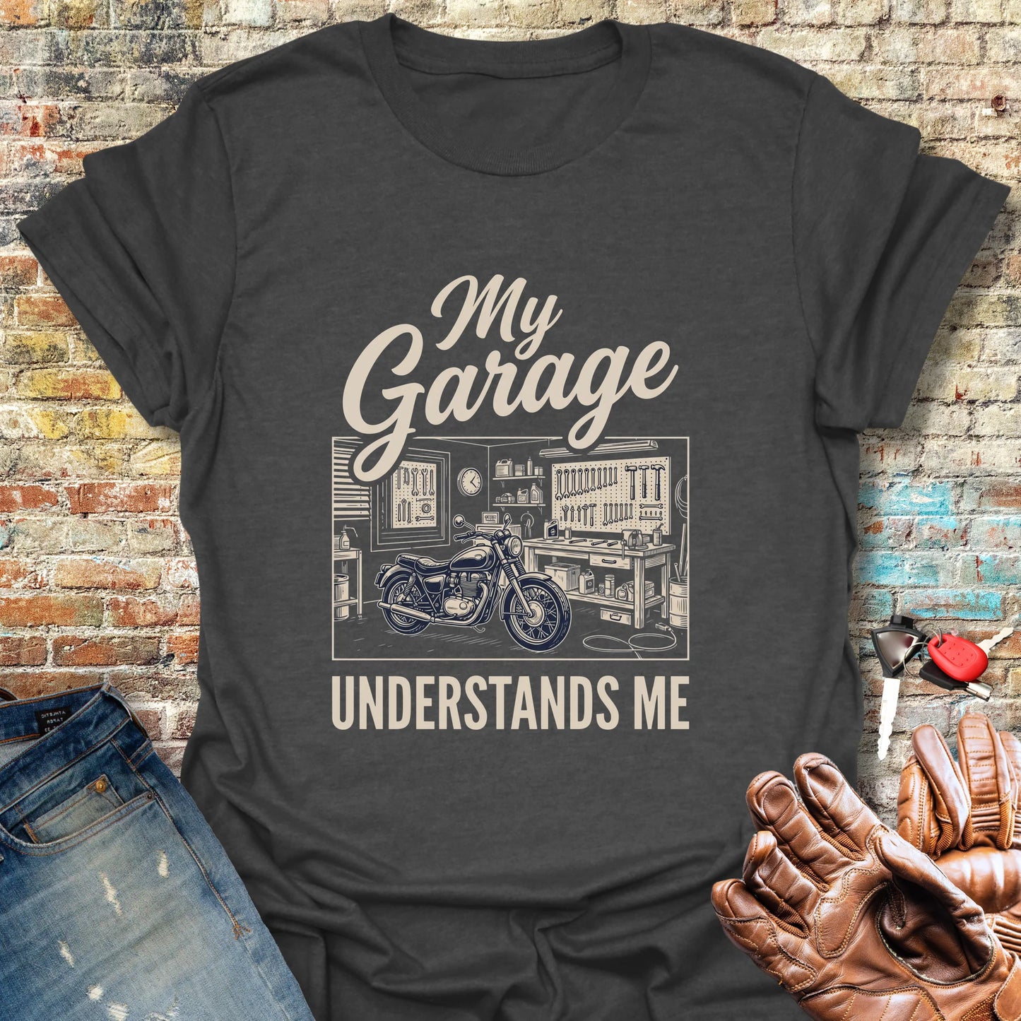 Garage Understanding T-Shirt - Dark Heather