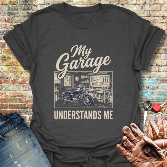 Garage Understanding T-Shirt - Dark Heather