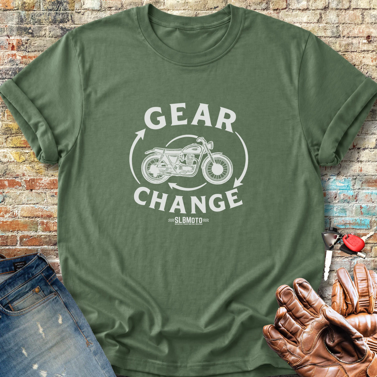 Gear Change Classic T-Shirt - Military Green
