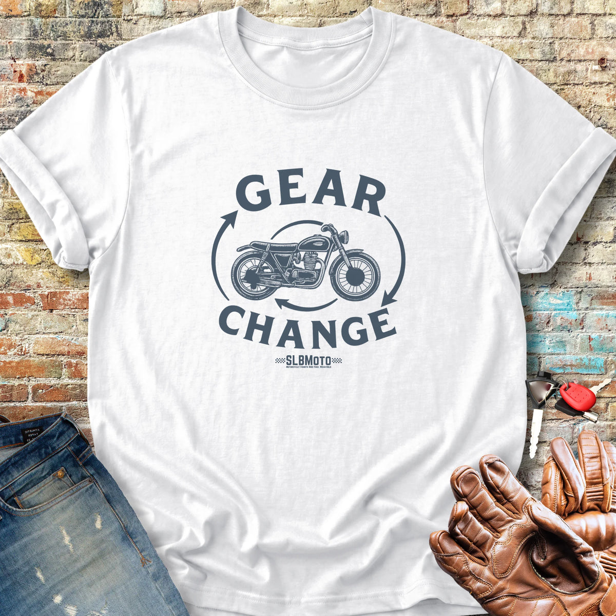 Gear Change Classic T-Shirt - White