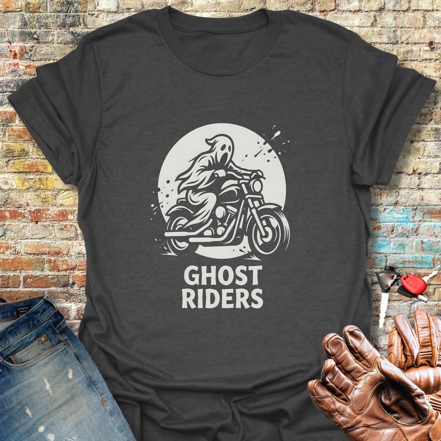 Ghost Riders T-Shirt - Dark Heather