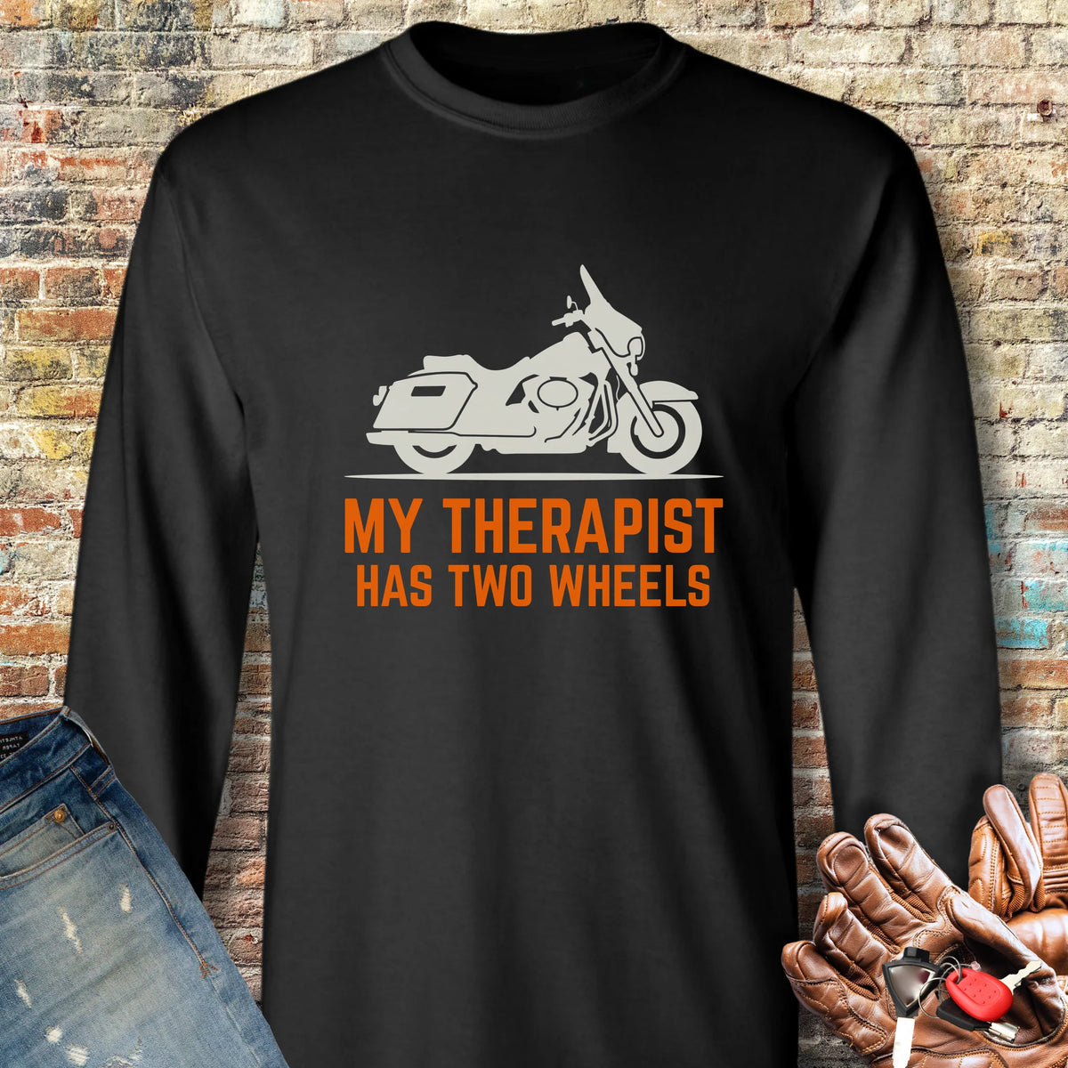 Glide Therapy Long Sleeve T-Shirt - Black