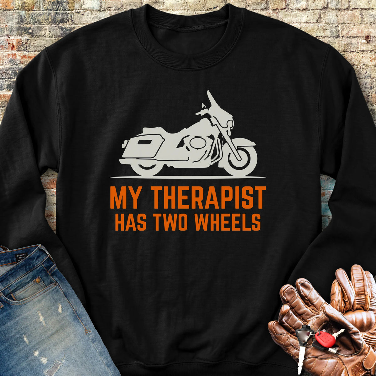 Glide Therapy Sweatshirt - Black