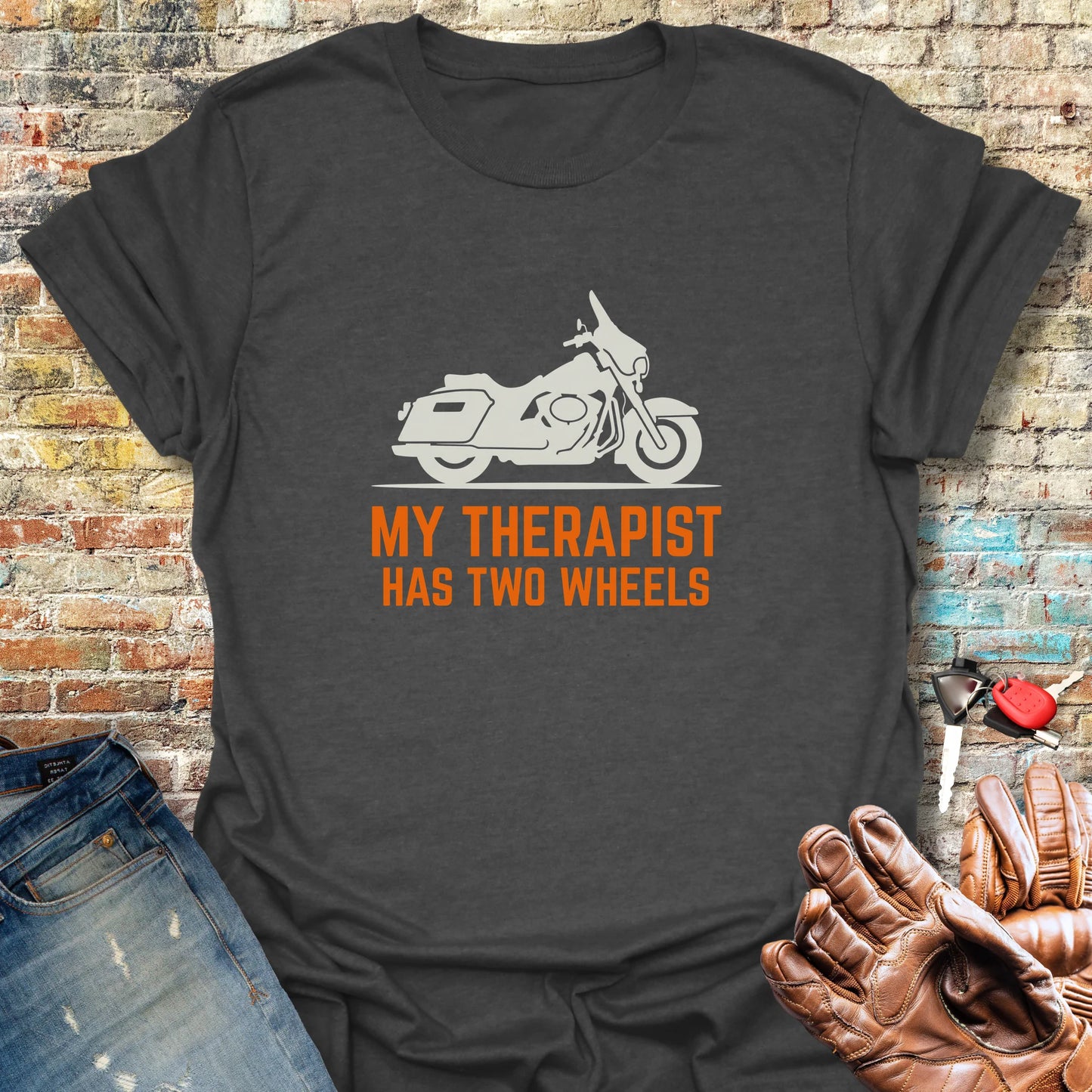 Glide Therapy T-Shirt - Dark Heather