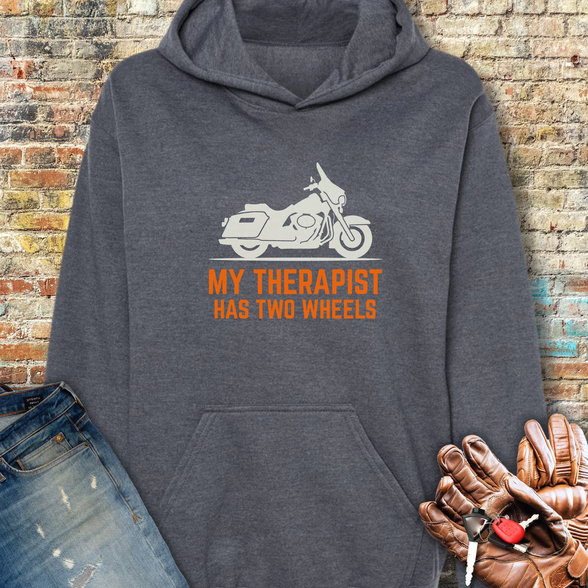 Glide Therapy Hoodie - Dark Heather