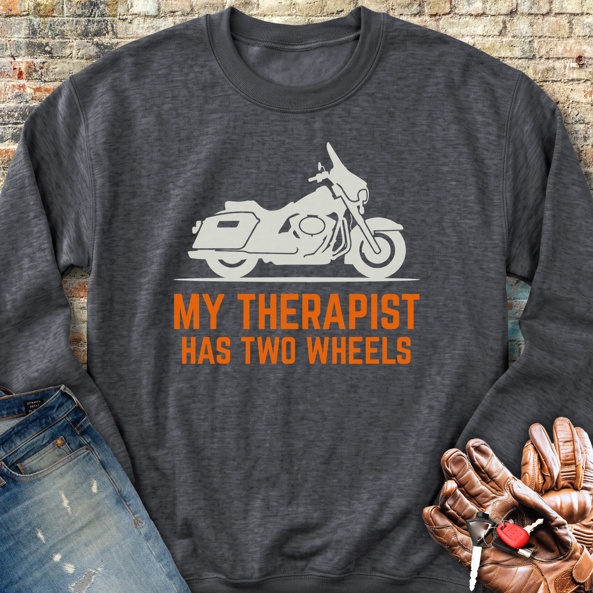 Glide Therapy Sweatshirt - Dark Heather