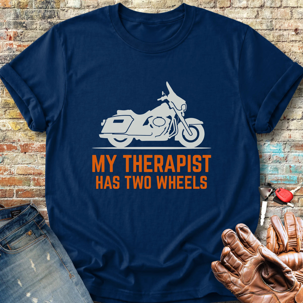 Glide Therapy Classic T-Shirt - Navy