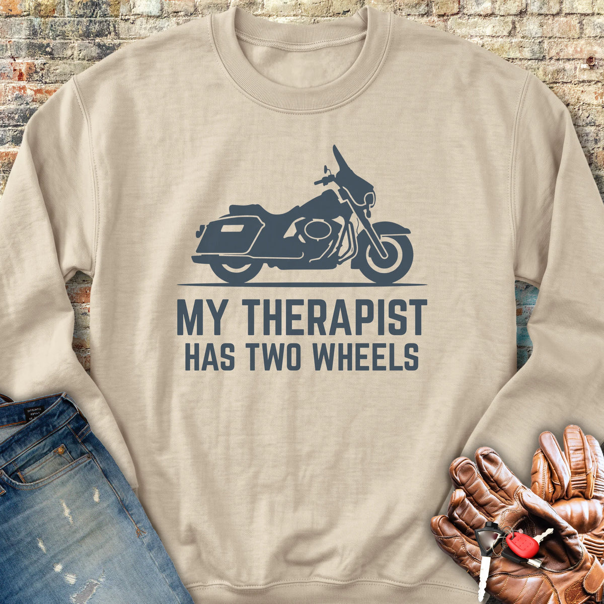 Glide Therapy Sweatshirt - Sand