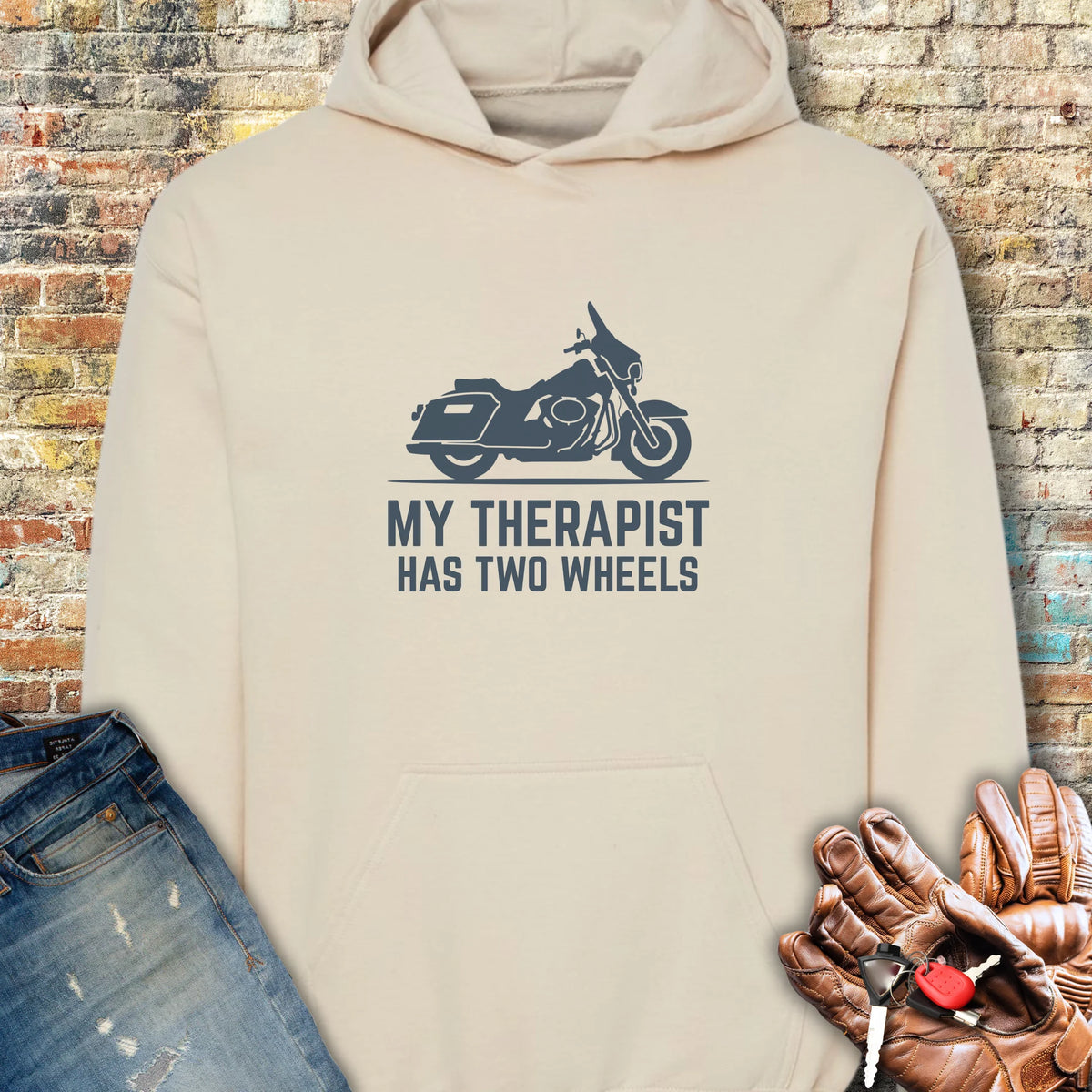 Glide Therapy Hoodie - Sand