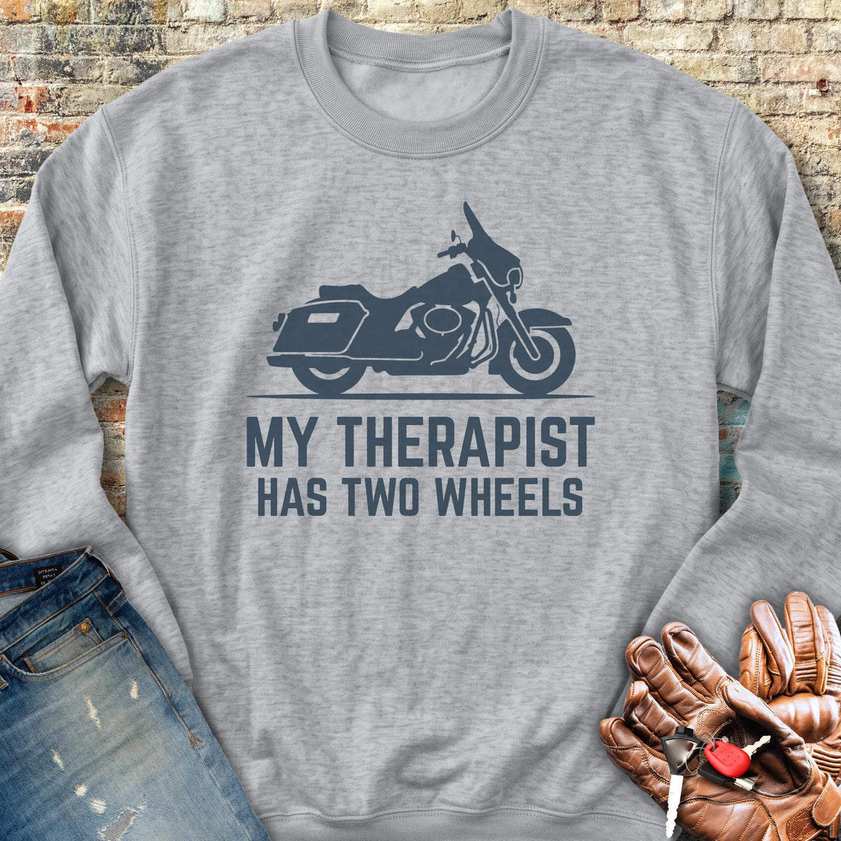 Glide Therapy Sweatshirt - Sport Grey