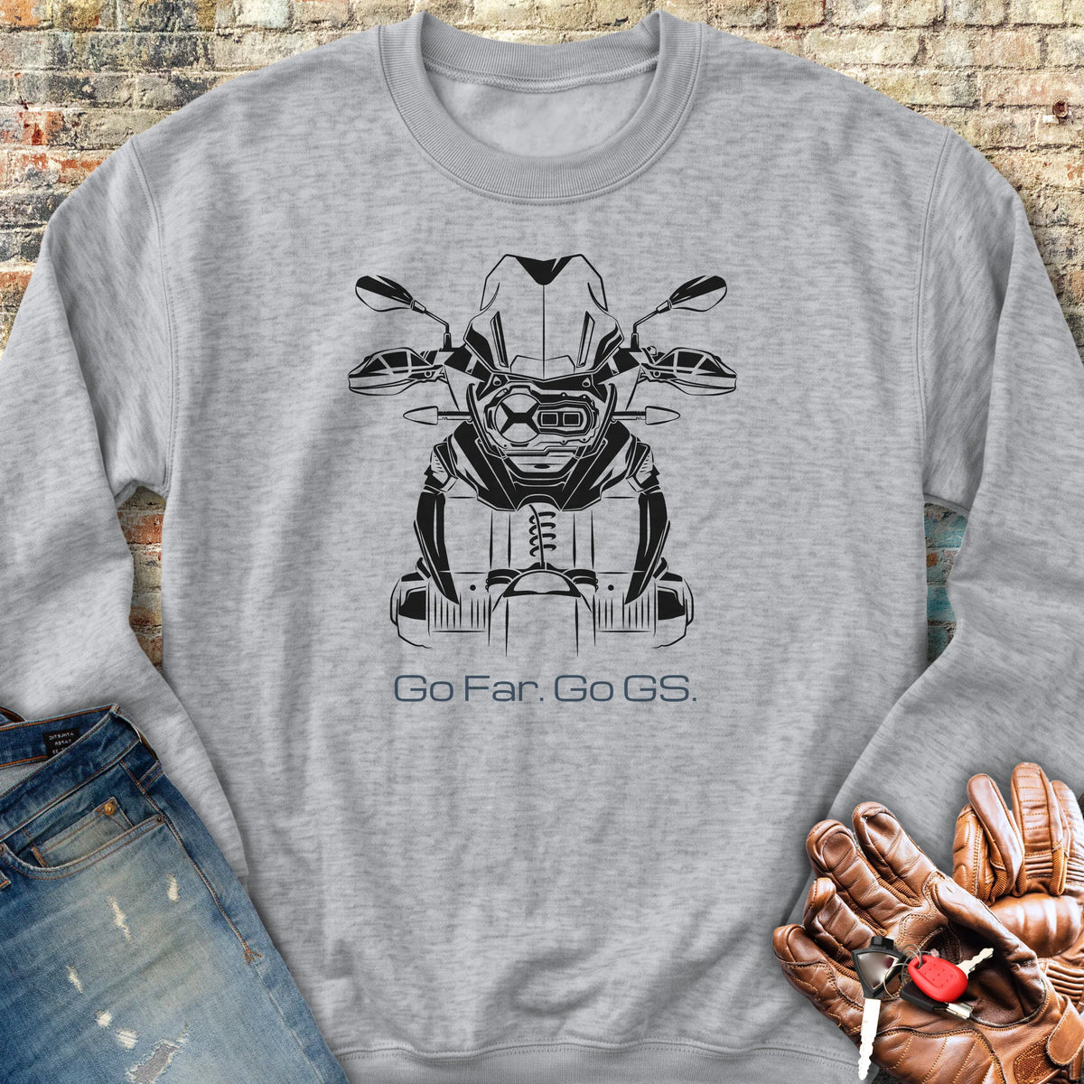 Go Far Sweatshirt - Sport Grey