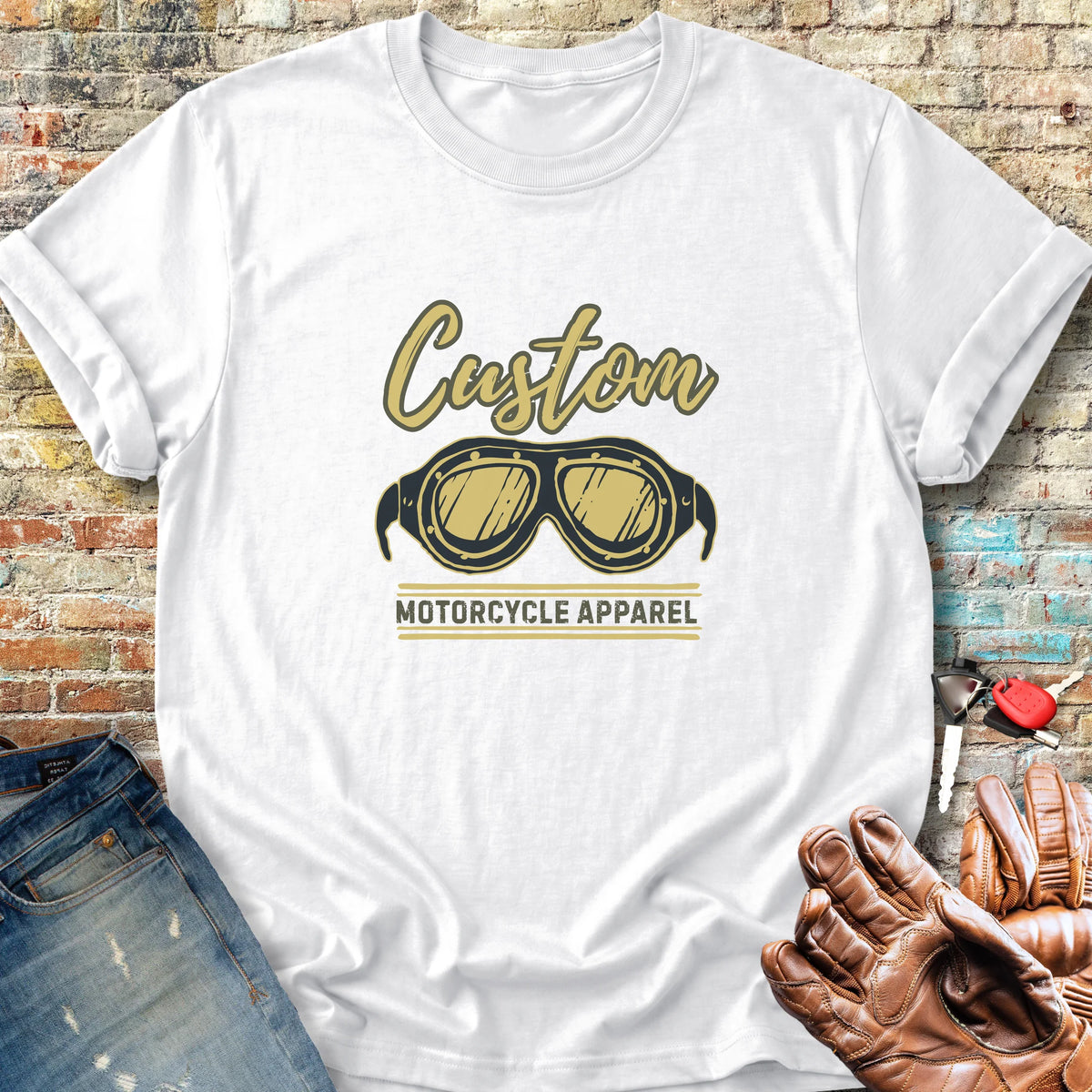 Goggles Classic T-Shirt - White