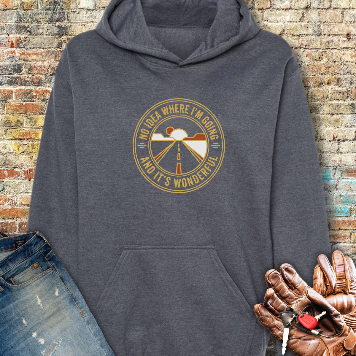 Going Hoodie - Dark Heather