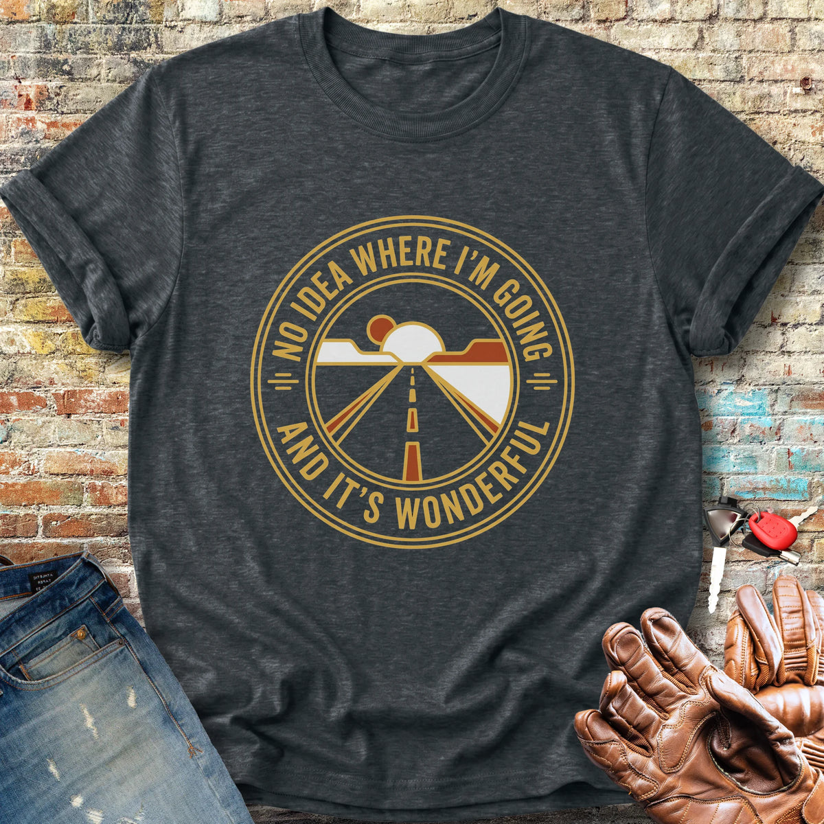 Going Classic T-Shirt - Dark Heather