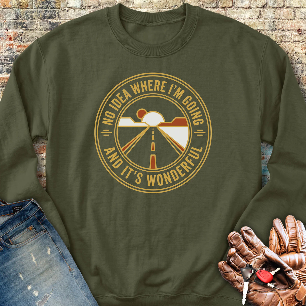 Going Sweatshirt - Military Green