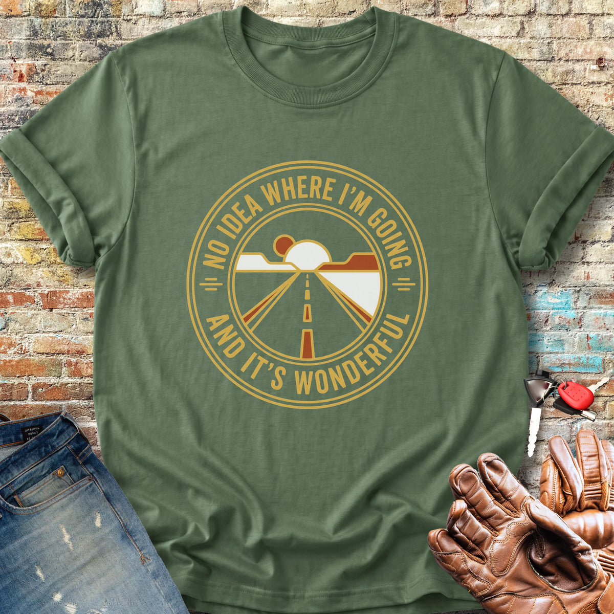 Going Classic T-Shirt - Military Green