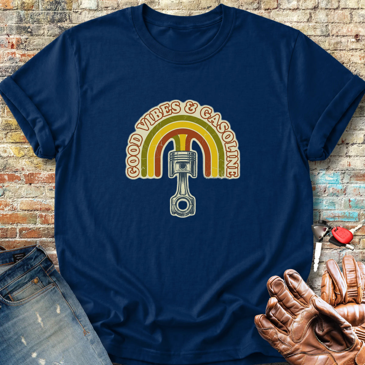 Good Vibes Classic T-Shirt - Navy