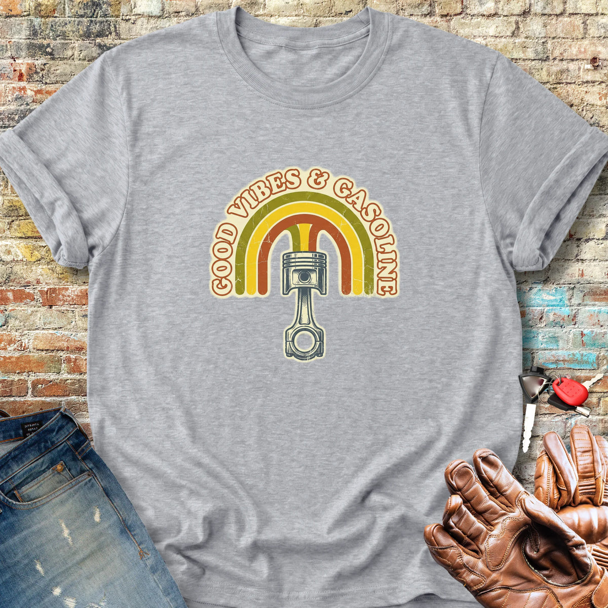 Good Vibes Classic T-Shirt - Sport Grey