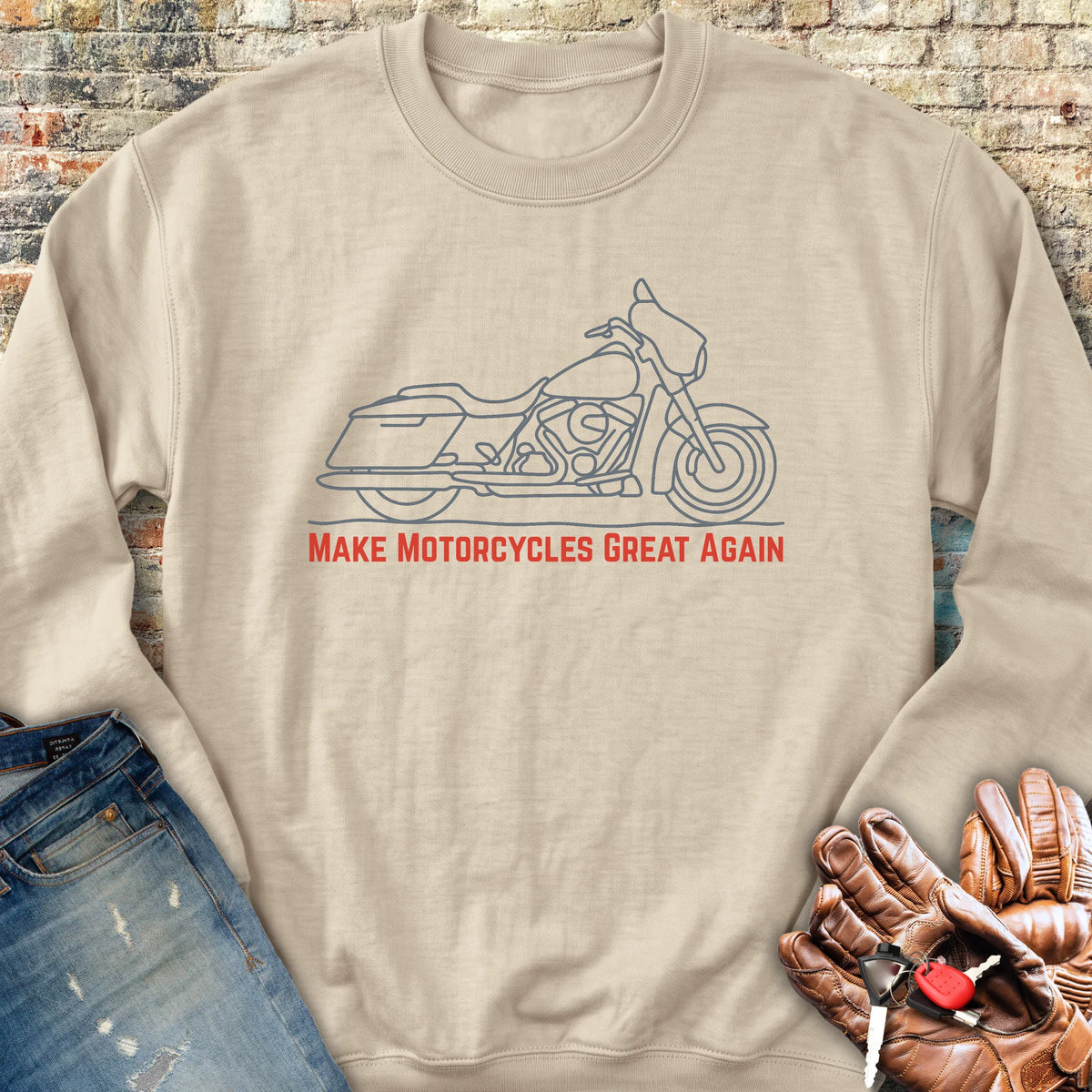 Great Sweatshirt - Sand