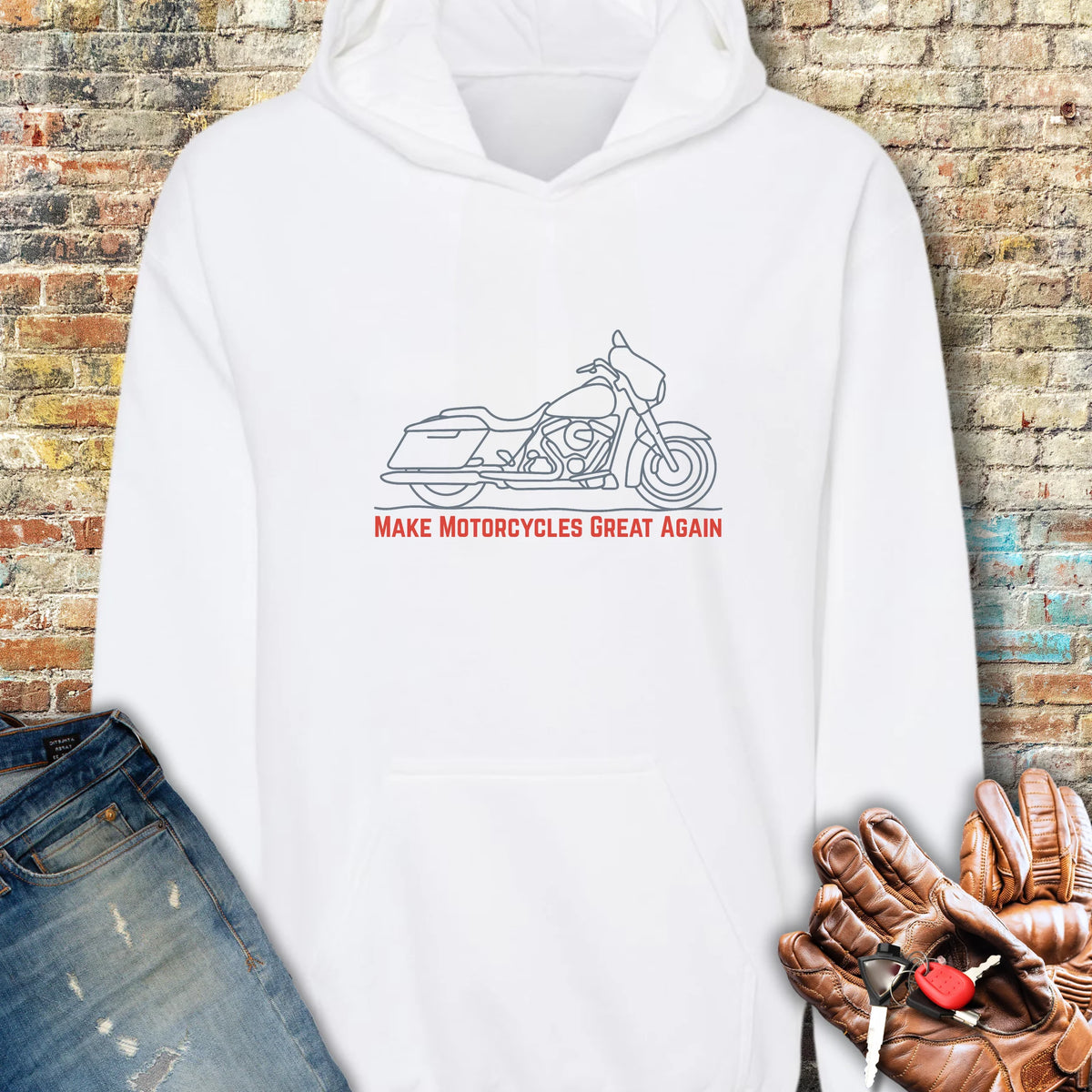 Great Hoodie - White