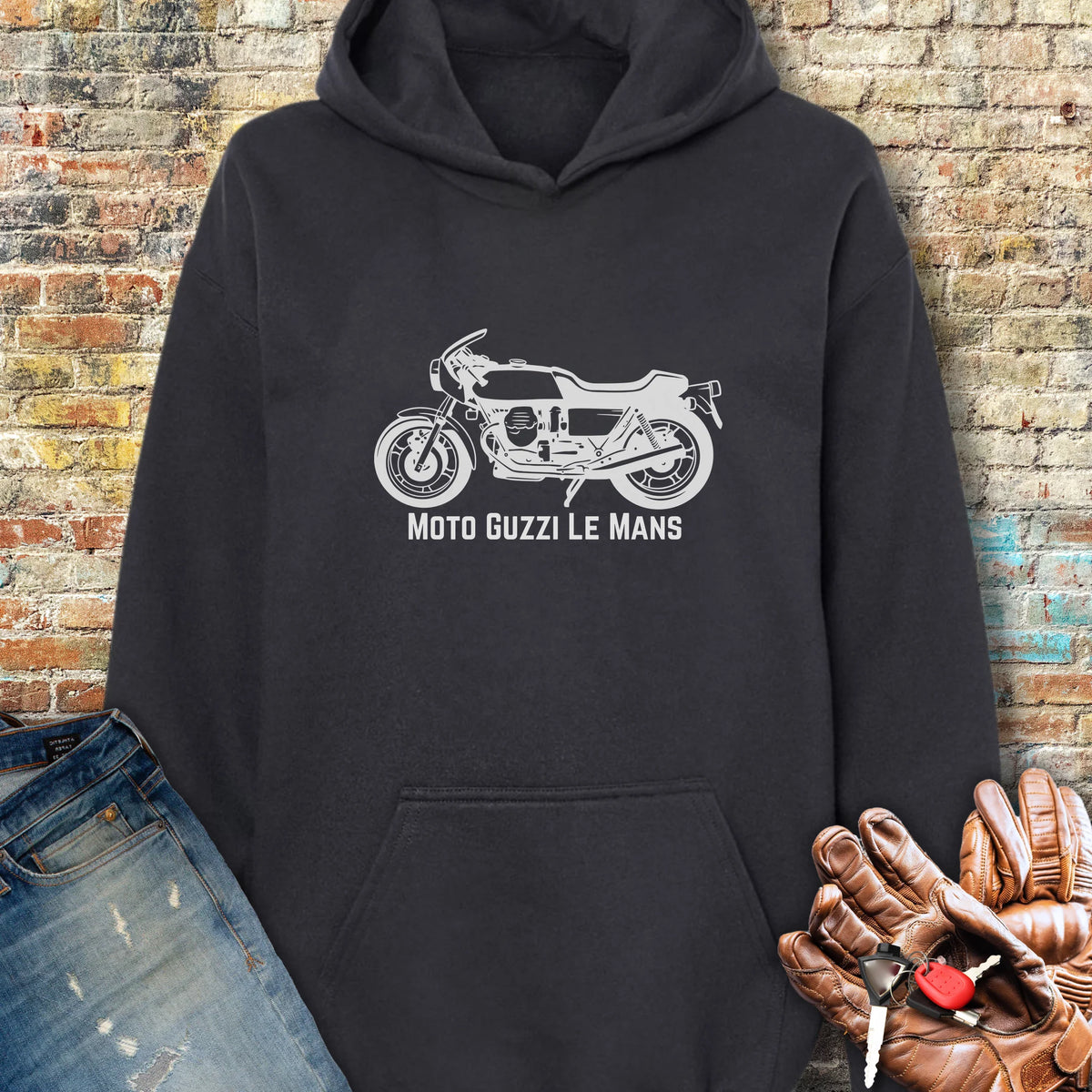 Guzzi Hoodie - Black