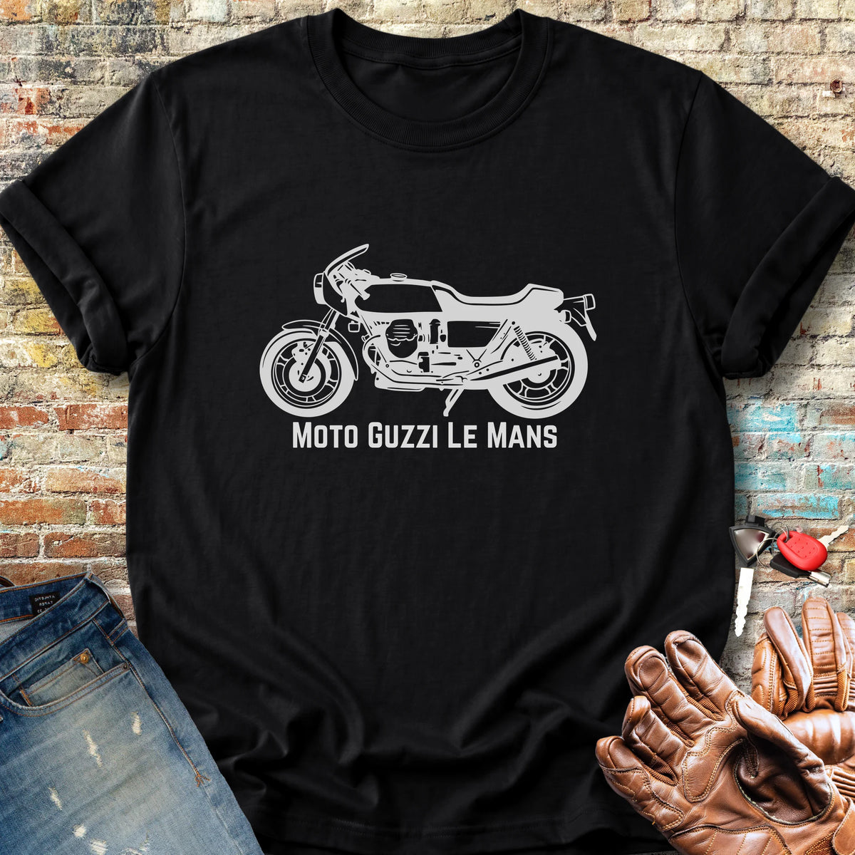 Guzzi Classic T-Shirt - Black