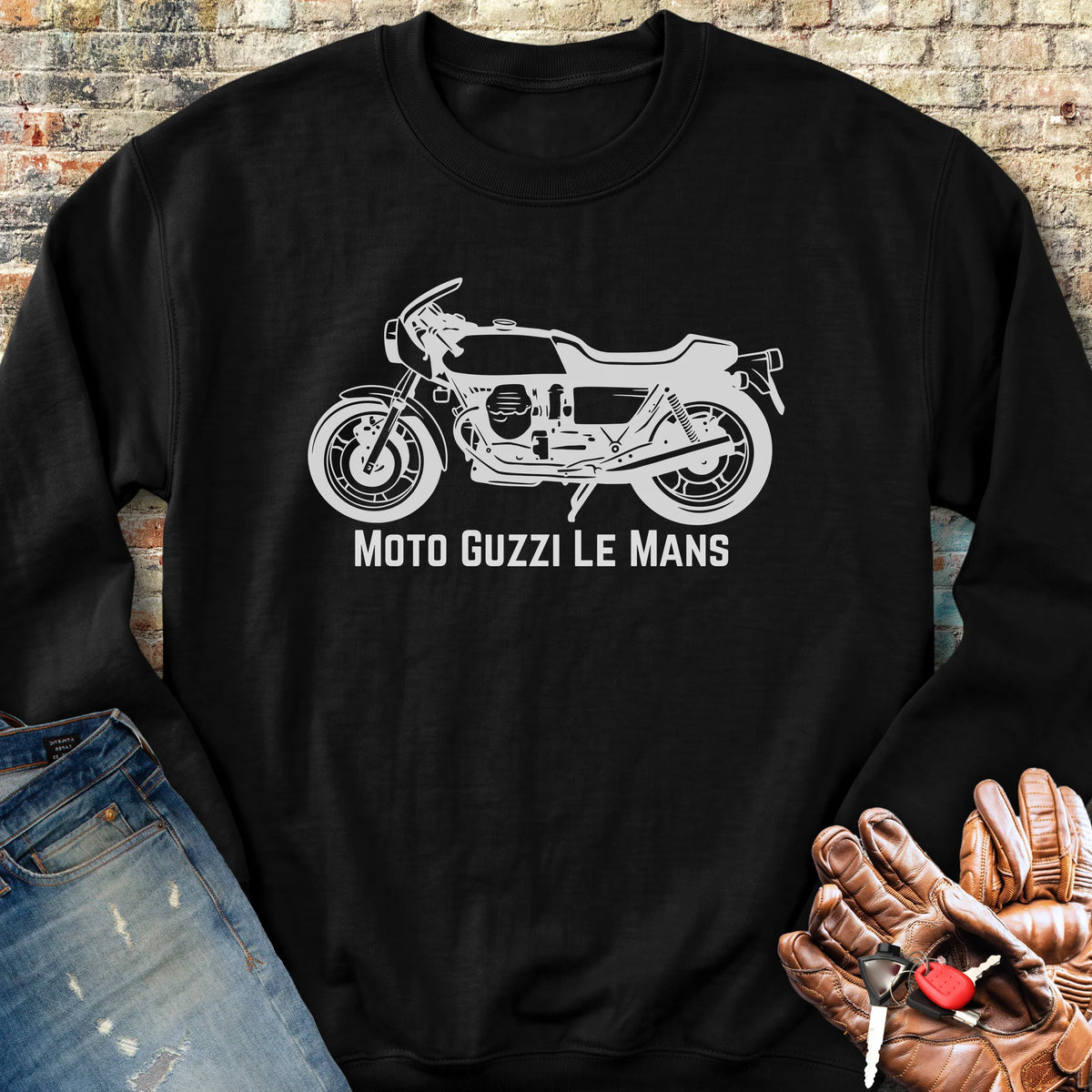 Guzzi Sweatshirt - Black