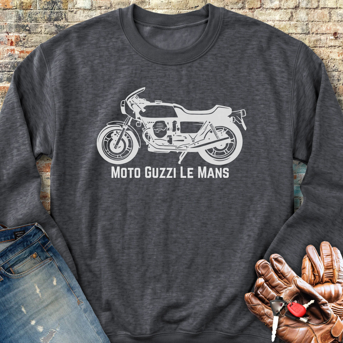 Guzzi Sweatshirt - Dark Heather