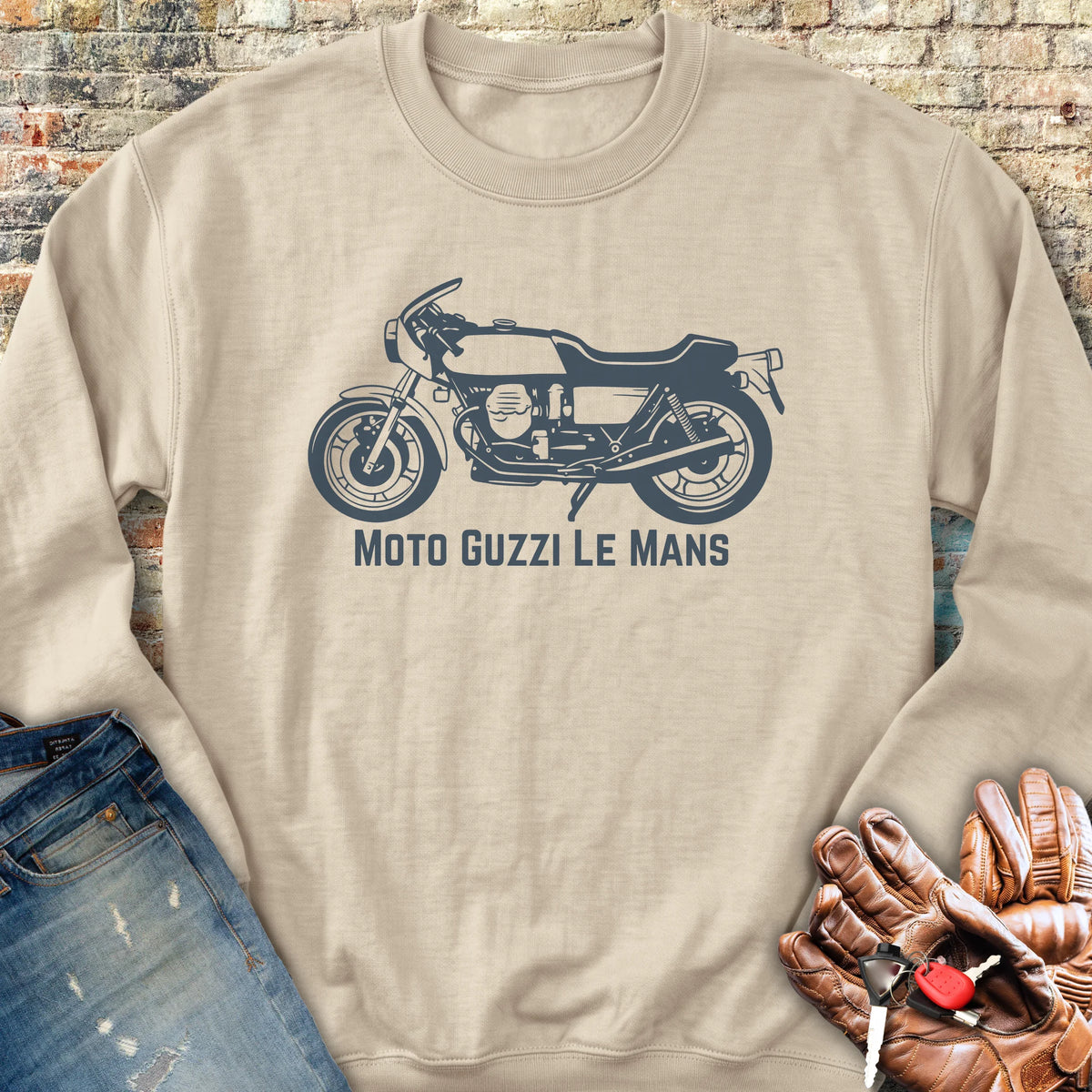 Guzzi Sweatshirt - Sand