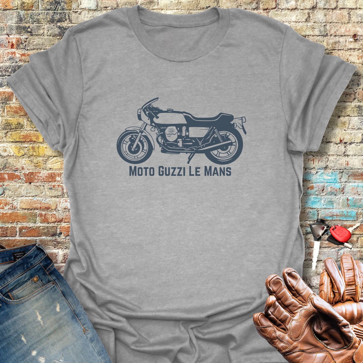 Guzzi T-Shirt - Sport Grey
