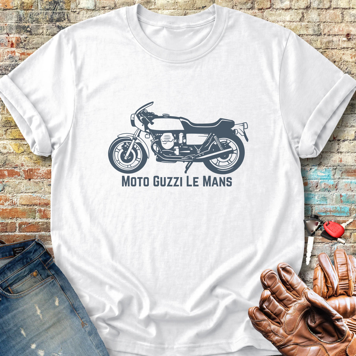 Guzzi Classic T-Shirt - White