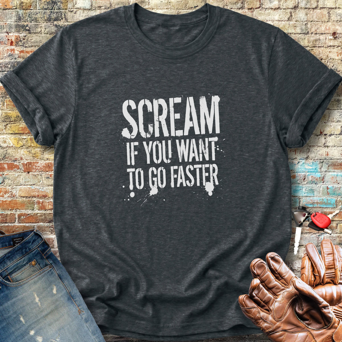 Halloween Scream Classic T-Shirt - Dark Heather